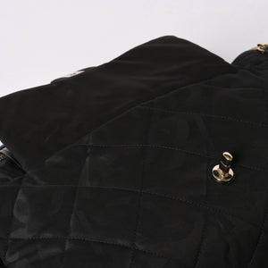 新品同様品 CHANEL シャネル ココネージュ ツーインワン ダッフルバッグ ボストンバッグ ランダム番台 ショルダー リュック 3way ブラック 中古 4a008669