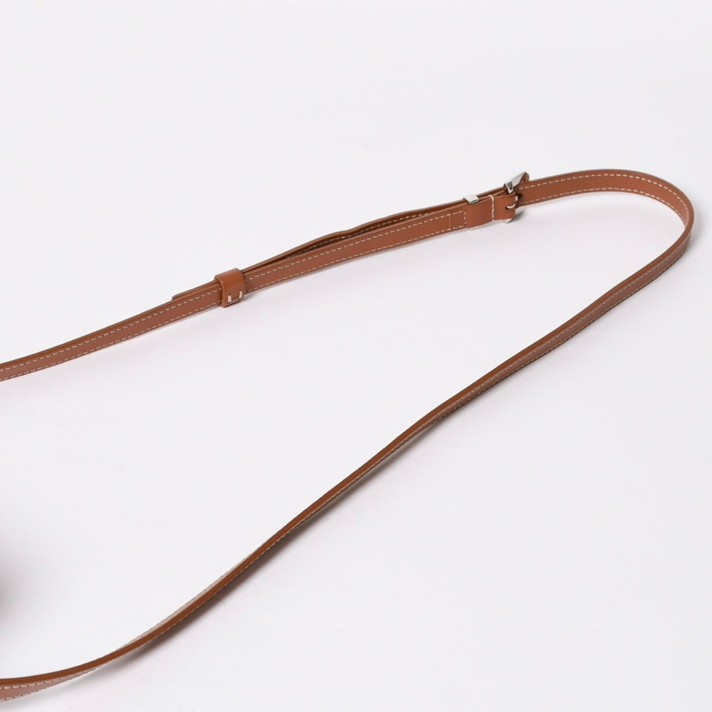Very good condition GOYARD Cup Veil PM Shoulder Bag Brown PVC Leather Silver Hardware Used 4a008755