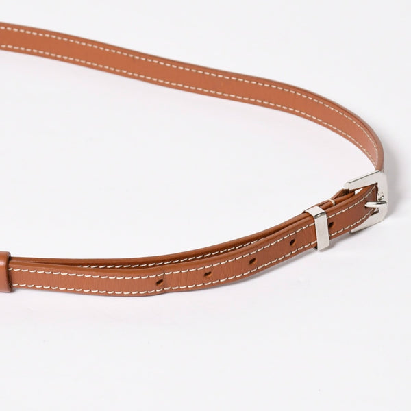 極美品 GOYARD ゴヤール カップヴェールPM ショルダーバッグ ブラウン PVC レザー シルバー金具 中古 4a008755