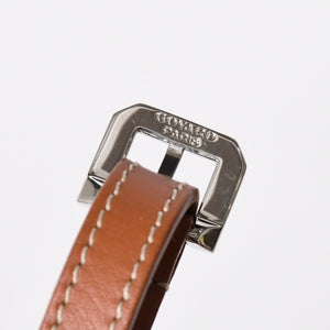 極美品 GOYARD ゴヤール カップヴェールPM ショルダーバッグ ブラウン PVC レザー シルバー金具 中古 4a008755