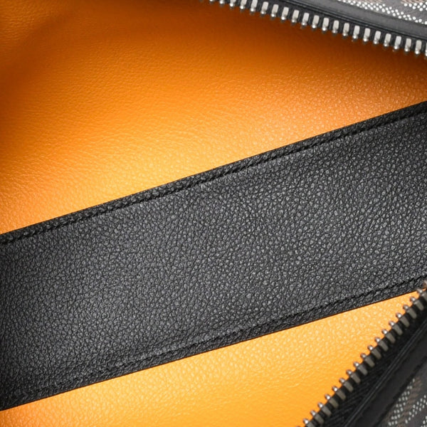 New and unused GOYARD Bonbonniere tote bag handbag coated canvas leather black used 4a008762