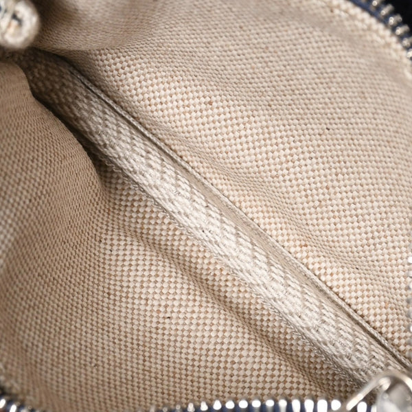 極美品 LOUIS VUITTON ルイヴィトン ショルダーバッグ トリオメッセンジャー N40694 ダミエヘリテージ ブルー シルバー金具 中古 4a008371