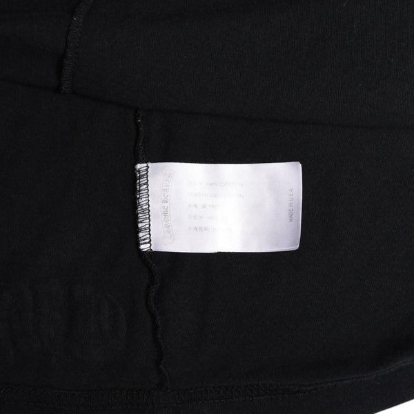CHROME HEARTS クロムハーツ 半袖Tシャツ サイズL CHプラス ホースシュー ブラック ホワイト プリント 美品 中古 4a008906