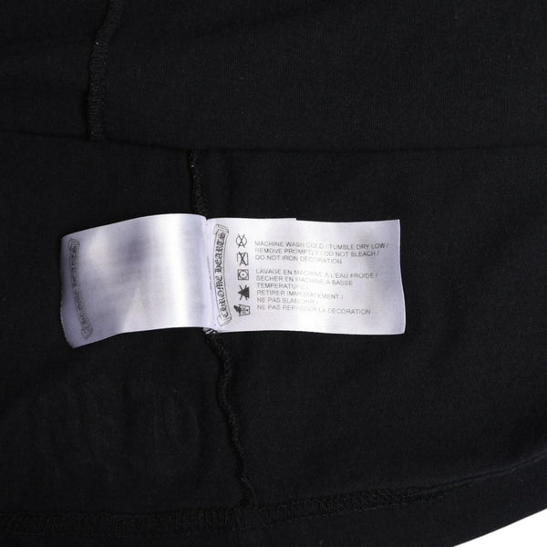 CHROME HEARTS クロムハーツ 半袖Tシャツ サイズL CHプラス ホースシュー ブラック ホワイト プリント 美品 中古 4a008906