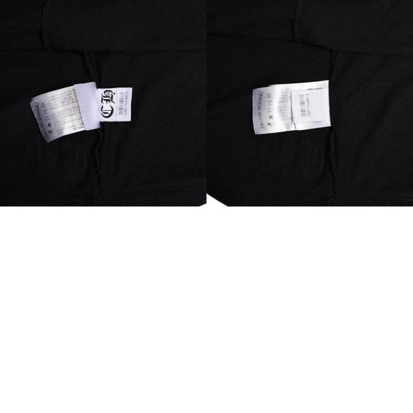CHROME HEARTS クロムハーツ 半袖Tシャツ サイズL CHプラス ホースシュー ブラック ホワイト プリント 美品 中古 4a008906