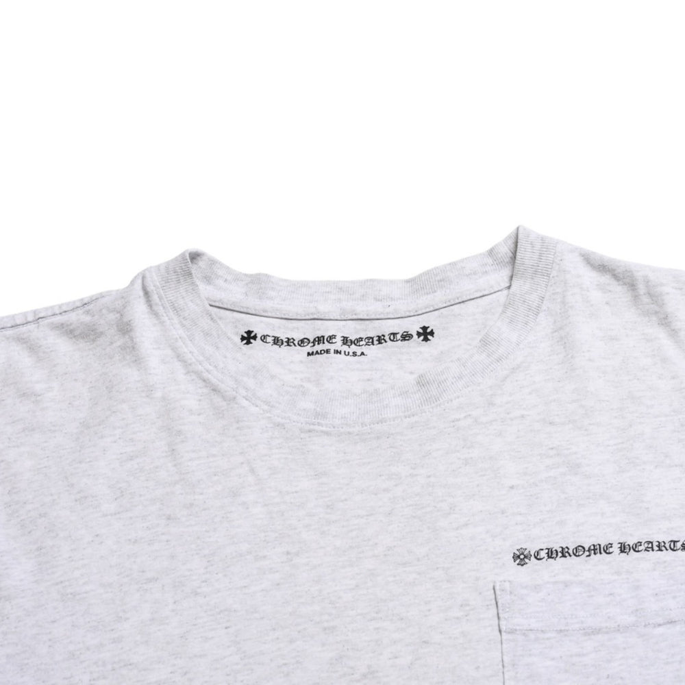 CHROME HEARTS クロムハーツ × MATTY BOY マッティボーイ 半袖Tシャツ サイズXL グレー マルチカラー プリント 美品 中古 4a008903