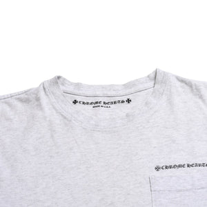 CHROME HEARTS クロムハーツ × MATTY BOY マッティボーイ 半袖Tシャツ サイズXL グレー マルチカラー プリント 美品 中古 4a008903