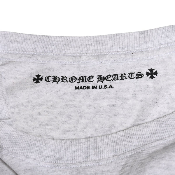 CHROME HEARTS クロムハーツ × MATTY BOY マッティボーイ 半袖Tシャツ サイズXL グレー マルチカラー プリント 美品 中古 4a008903