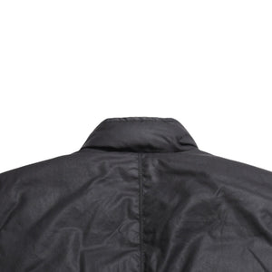 極美品 CHROME HEARTS クロムハーツ パーフェクト ダガージップナイロンダウンベスト ブラック シルバー金具 サイズM 中古 4a008909