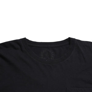 CHROME HEARTS クロムハーツ 半袖Tシャツ サイズL CHプラス ホースシュー ブラック ホワイト プリント 美品 中古 4a008906