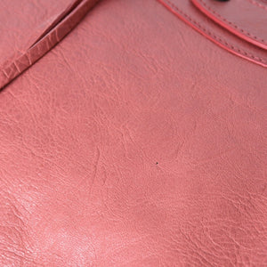 Very Good Condition BALENCIAGA Classic City 2WAY Bag Handbag Shoulder Bag 235216 Pink Leather Bronze Hardware Used 4a008320