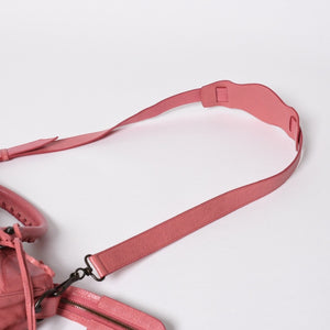 Very Good Condition BALENCIAGA Classic City 2WAY Bag Handbag Shoulder Bag 235216 Pink Leather Bronze Hardware Used 4a008320