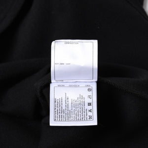 新品同様 CHANEL シャネル タンクトップ メンズ カメリア ココマーク P64484 イタリア製 ウール ラインストーン ブラック サイズ46 中古 4a008663