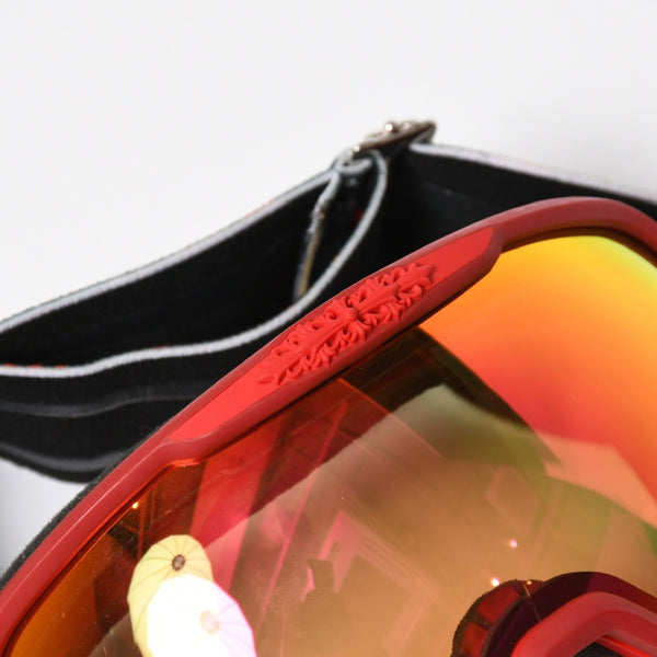 CHROME HEARTS クロムハーツ silver moaning シルバーモーニング スキーゴーグル スノーゴーグル CHプラス スクロールラベル 美品 中古 4a008912