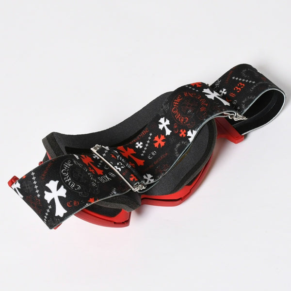 CHROME HEARTS クロムハーツ silver moaning シルバーモーニング スキーゴーグル スノーゴーグル CHプラス スクロールラベル 美品 中古 4a008912