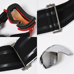 CHROME HEARTS クロムハーツ silver moaning シルバーモーニング スキーゴーグル スノーゴーグル CHプラス スクロールラベル 美品 中古 4a008912