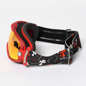 CHROME HEARTS クロムハーツ silver moaning シルバーモーニング スキーゴーグル スノーゴーグル CHプラス スクロールラベル 美品 中古 4a008912