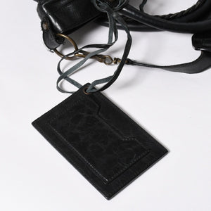 極美品 BALENCIAGA バレンシアガ ザ ファースト 2WAY ハンドバッグ ショルダーバッグ ブラック ブロンズ金具 103208 中古 4a008385