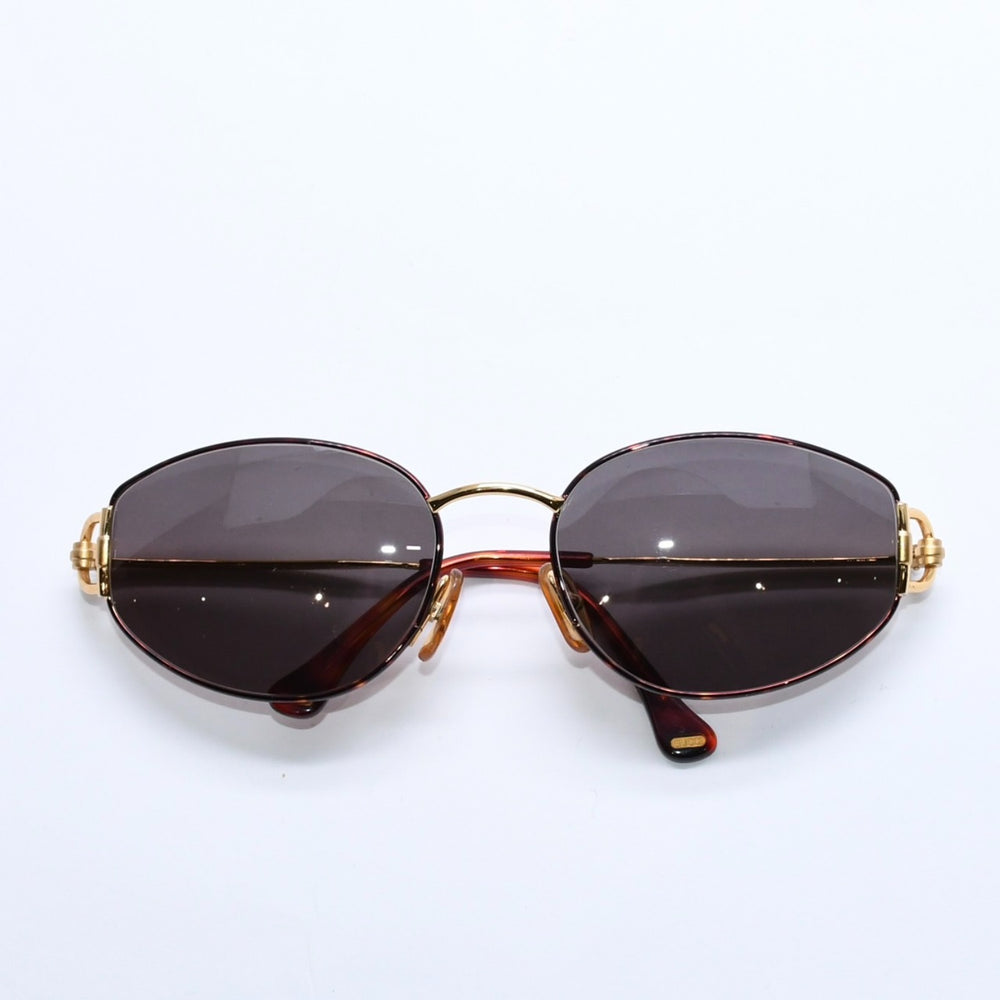 GUCCI グッチ サングラス アイウェア GG 2600/S サイズ60□20 125 ホースビット ゴールド べっ甲カラー 美品 中古 4a008443