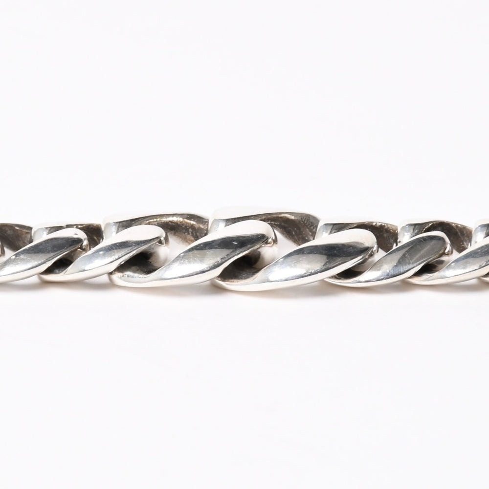 新品同様 CHROME HEARTS クロムハーツ TAPERED CLSC LNK テーパード クラシックリンク ネックレス 重量約106.85g 全長約42cm 中古 4a008876