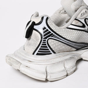 BALENCIAGA バレンシアガ スニーカー 靴 3XL ホワイト シルバー ブラック 734734 サイズ44 良品 中古 4a008967