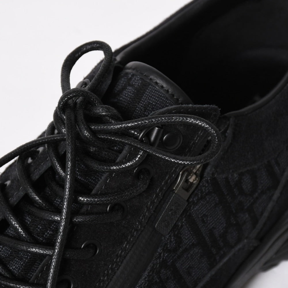 新品同様品 Dior ディオール コンバット ダービーシューズ スニーカー 靴 スウェード DC 05 25 サイズ43 ブラック 中古 4a008749