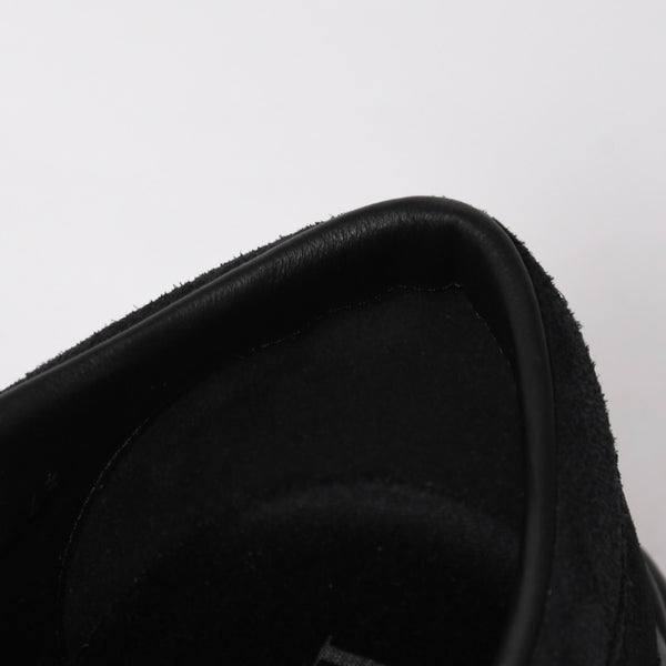 新品同様品 Dior ディオール コンバット ダービーシューズ スニーカー 靴 スウェード DC 05 25 サイズ43 ブラック 中古 4a008749