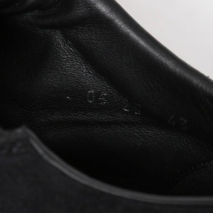 新品同様品 Dior ディオール コンバット ダービーシューズ スニーカー 靴 スウェード DC 05 25 サイズ43 ブラック 中古 4a008749