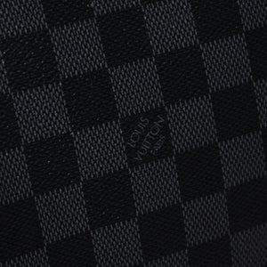 極美品 LOUIS VUITTON ルイヴィトン キーポルバンドリエール55 ボストンバッグ N41413 ダミエグラフィット ブラック 中古 4a008980