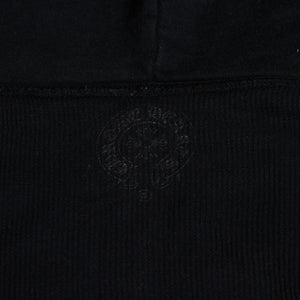 CHROME HEARTS クロムハーツ ダブルフェイス ジップアップ フーディー サイズS CHプラス ダガージップ ブラック 美品 中古 4a008902