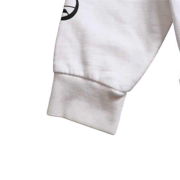 CHROME HEARTS クロムハーツ ジップアップ フーディー パーカー サイズL ダガージップ スクロールラベル ホワイト 美品 中古 4a008911