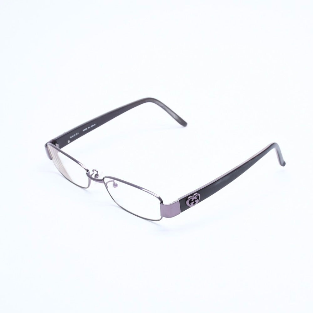 GUCCI Gucci Prescription Glasses Eyewear GG-9682J 8U9 Size 53□16-140 Clear Lens Brown Good Condition Used 4a008283