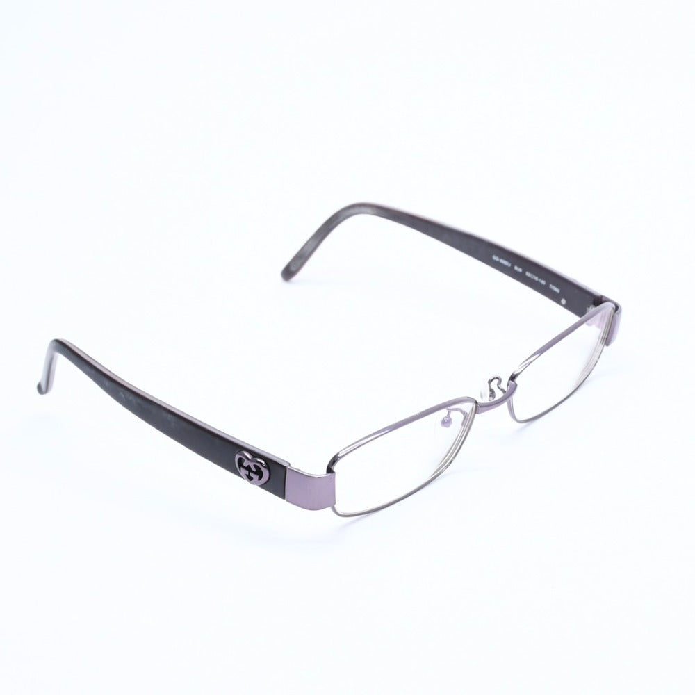 GUCCI Gucci Prescription Glasses Eyewear GG-9682J 8U9 Size 53□16-140 Clear Lens Brown Good Condition Used 4a008283