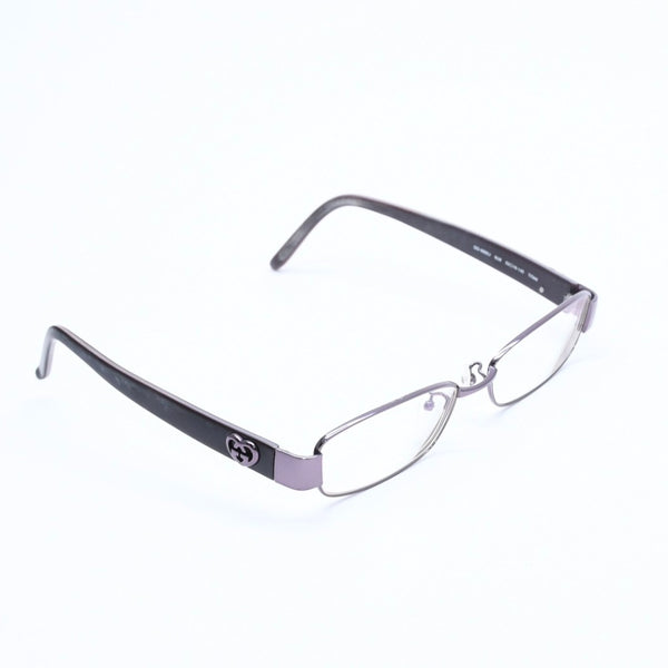 GUCCI グッチ 度入り眼鏡 メガネ アイウェア GG-9682J 8U9 サイズ53□16-140 クリアレンズ ブラウン 美品 中古 4a008283