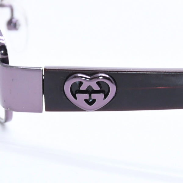 GUCCI グッチ 度入り眼鏡 メガネ アイウェア GG-9682J 8U9 サイズ53□16-140 クリアレンズ ブラウン 美品 中古 4a008283