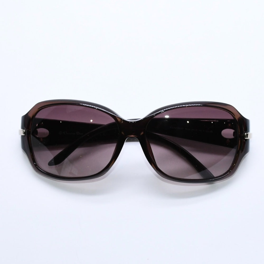 Christian Dior クリスチャンディオール サングラス アイウェア 19KJD サイズ59□15 135 カナージュ ブラウン 美品 中古 4a008446