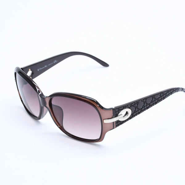 Christian Dior クリスチャンディオール サングラス アイウェア 19KJD サイズ59□15 135 カナージュ ブラウン 美品 中古 4a008446