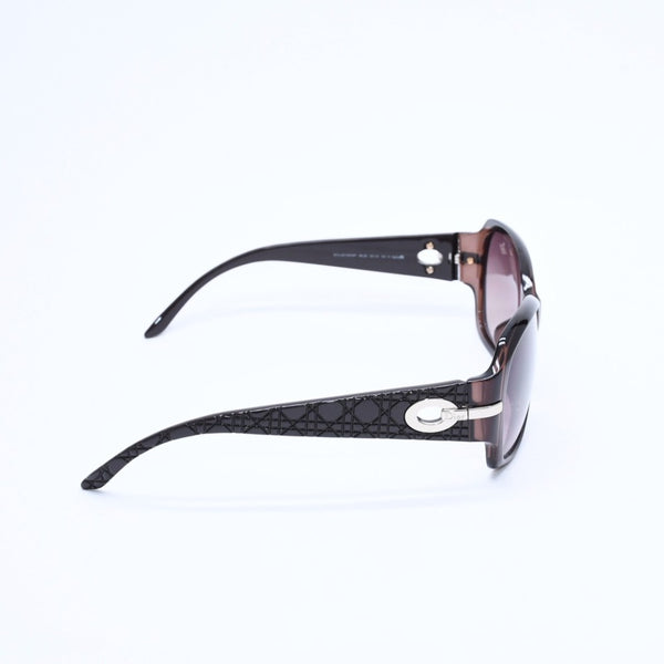 Christian Dior クリスチャンディオール サングラス アイウェア 19KJD サイズ59□15 135 カナージュ ブラウン 美品 中古 4a008446
