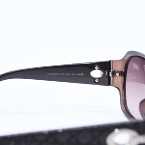 Christian Dior クリスチャンディオール サングラス アイウェア 19KJD サイズ59□15 135 カナージュ ブラウン 美品 中古 4a008446