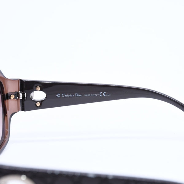 Christian Dior クリスチャンディオール サングラス アイウェア 19KJD サイズ59□15 135 カナージュ ブラウン 美品 中古 4a008446