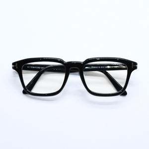 Like New TOM FORD Wellington Eyeglasses, Japanese Design Model TF6032-FB, Acetate, Black, Size 54◻19 Used 4a008473