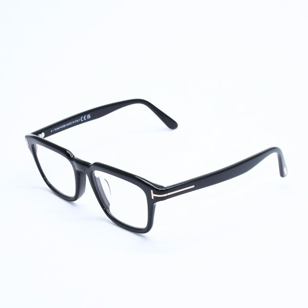 Like New TOM FORD Wellington Eyeglasses, Japanese Design Model TF6032-FB, Acetate, Black, Size 54◻19 Used 4a008473