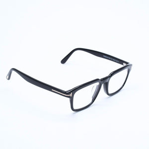 Like New TOM FORD Wellington Eyeglasses, Japanese Design Model TF6032-FB, Acetate, Black, Size 54◻19 Used 4a008473