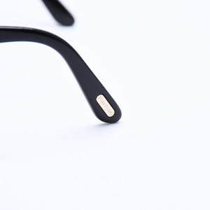 Like New TOM FORD Wellington Eyeglasses, Japanese Design Model TF6032-FB, Acetate, Black, Size 54◻19 Used 4a008473