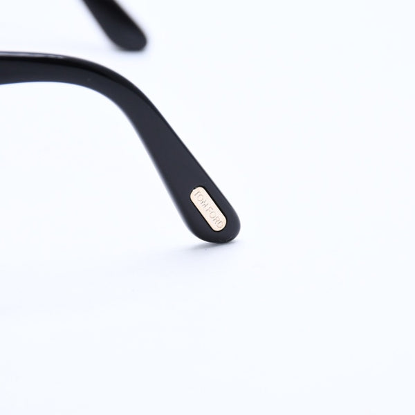 Like New TOM FORD Wellington Eyeglasses, Japanese Design Model TF6032-FB, Acetate, Black, Size 54◻19 Used 4a008473