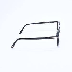 Like new TOM FORD Date glasses eyewear TF 5797-K-B 001 Size 51□19 145 Black Acetate Used 4a008474