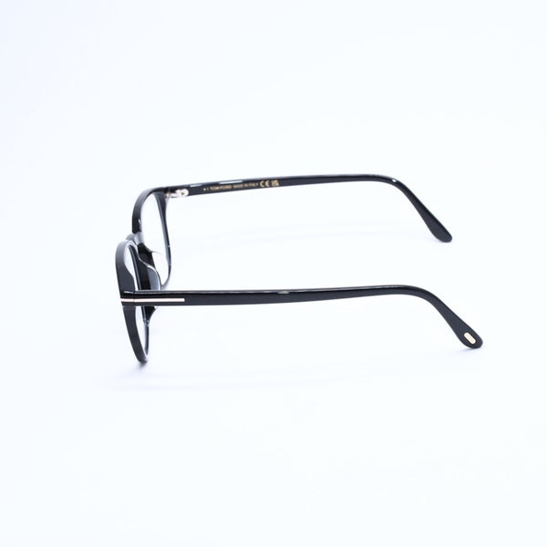 Like new TOM FORD Date glasses eyewear TF 5797-K-B 001 Size 51□19 145 Black Acetate Used 4a008474