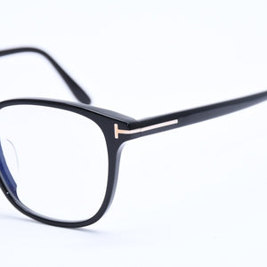 Like new TOM FORD Date glasses eyewear TF 5797-K-B 001 Size 51□19 145 Black Acetate Used 4a008474