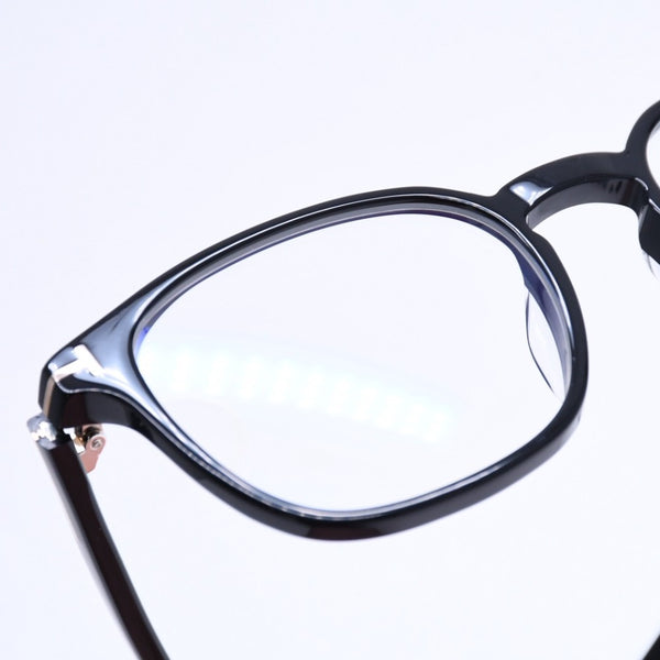Like new TOM FORD Date glasses eyewear TF 5797-K-B 001 Size 51□19 145 Black Acetate Used 4a008474