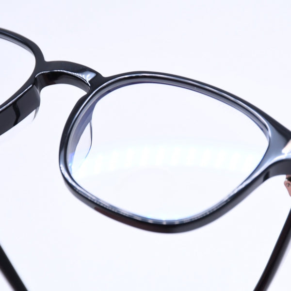 Like new TOM FORD Date glasses eyewear TF 5797-K-B 001 Size 51□19 145 Black Acetate Used 4a008474